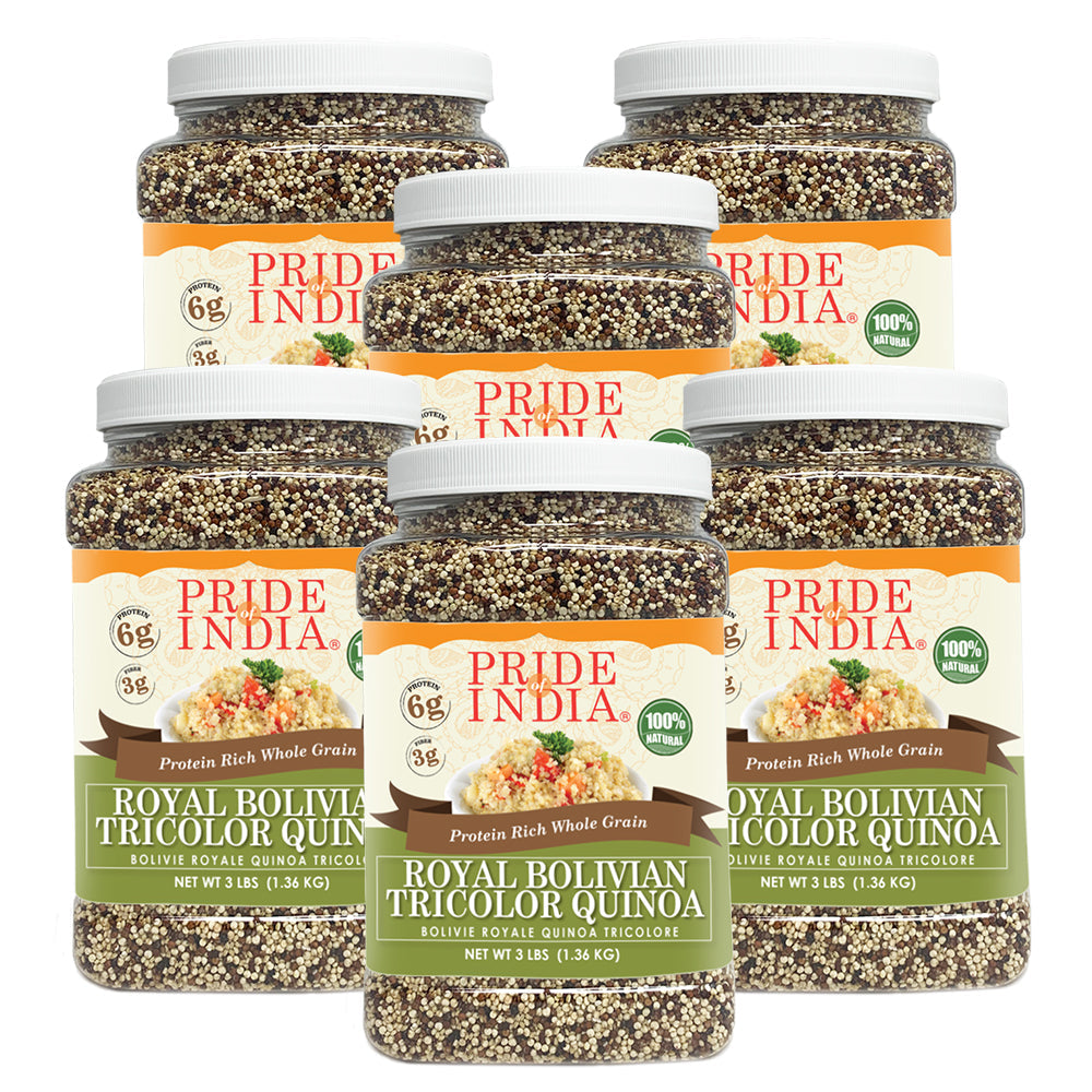 Three Color Quinoa - Protein Rich Whole Grain Jar-5
