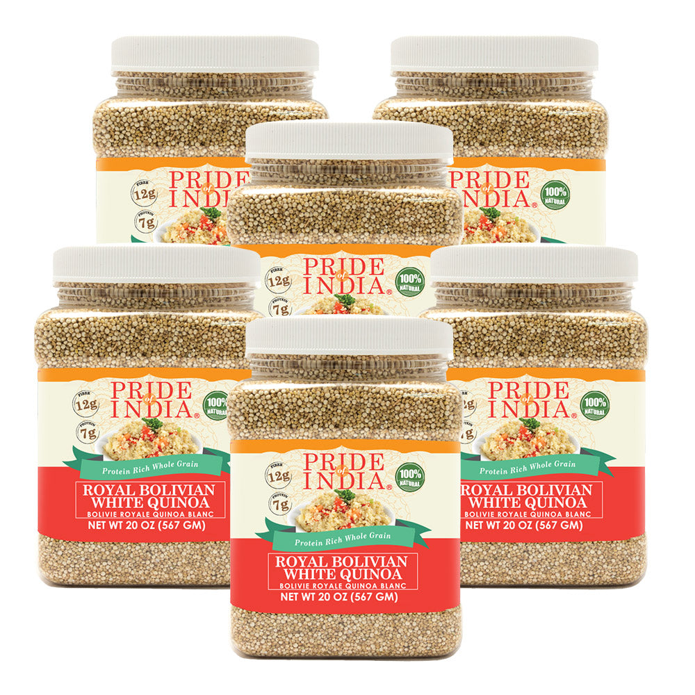 White Royal Quinoa - Protein Rich Whole Grain Jar-4