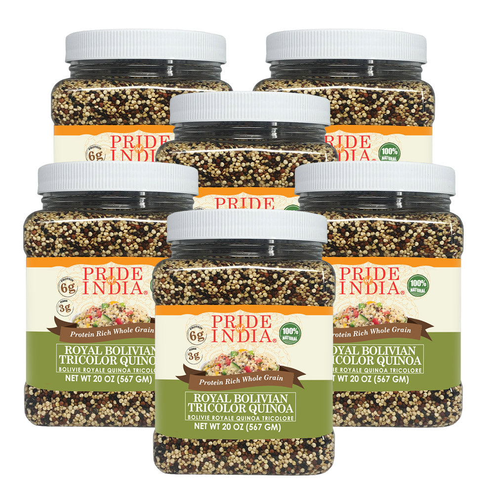 Three Color Quinoa - Protein Rich Whole Grain Jar-4