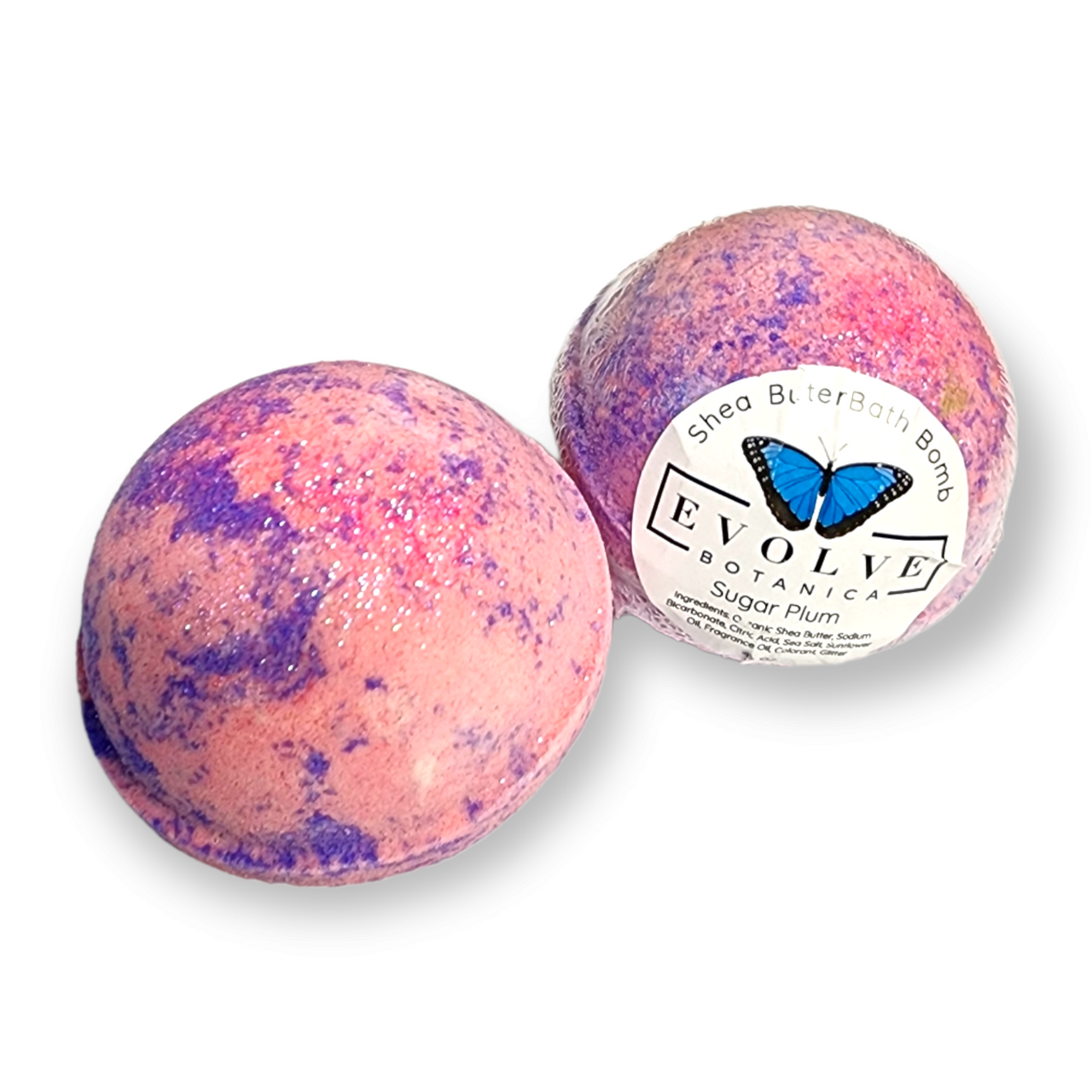 Bath Bomb - Sugar Plum ( Christmas - Holiday )-2