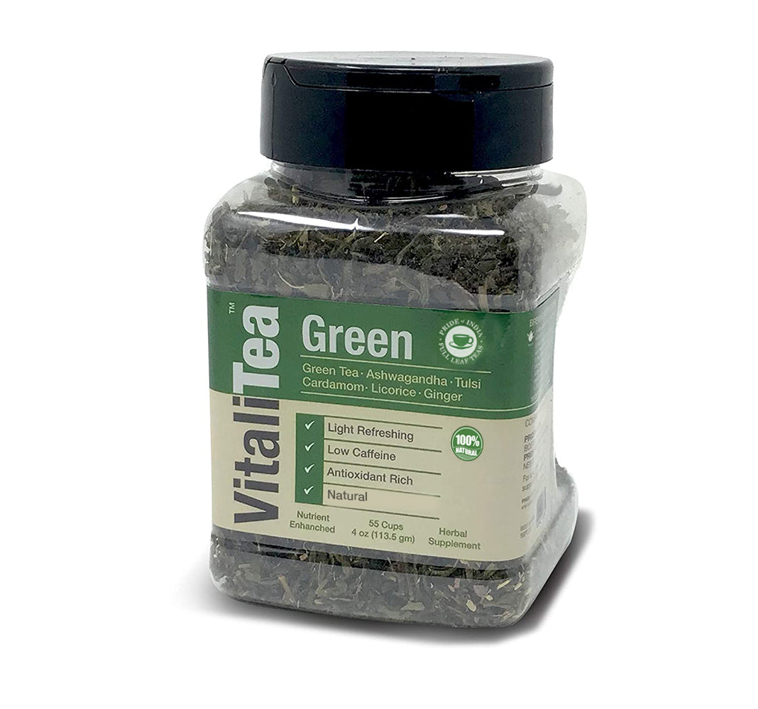 VITALITEA Natural Green Loose Leaf Health Tea-2