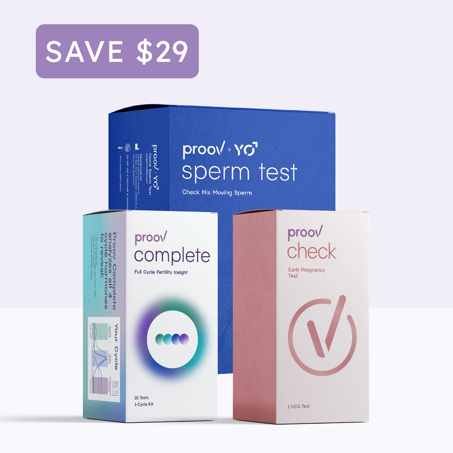 Hers and His Advanced Fertility Kit by Proov-0