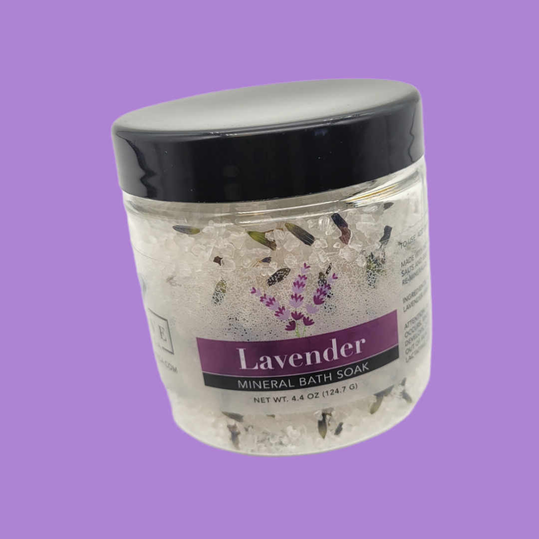 Mineral Soak - Lavender Spa (Bath Salt) Mini-1