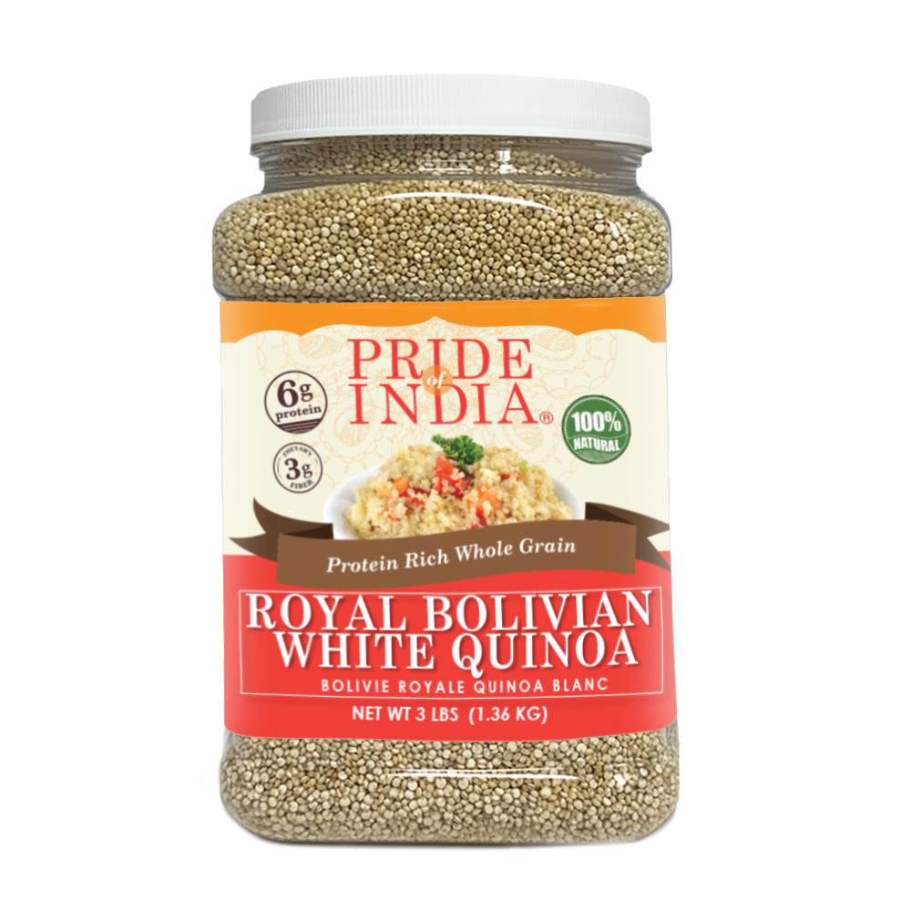 White Royal Quinoa - Protein Rich Whole Grain Jar-2