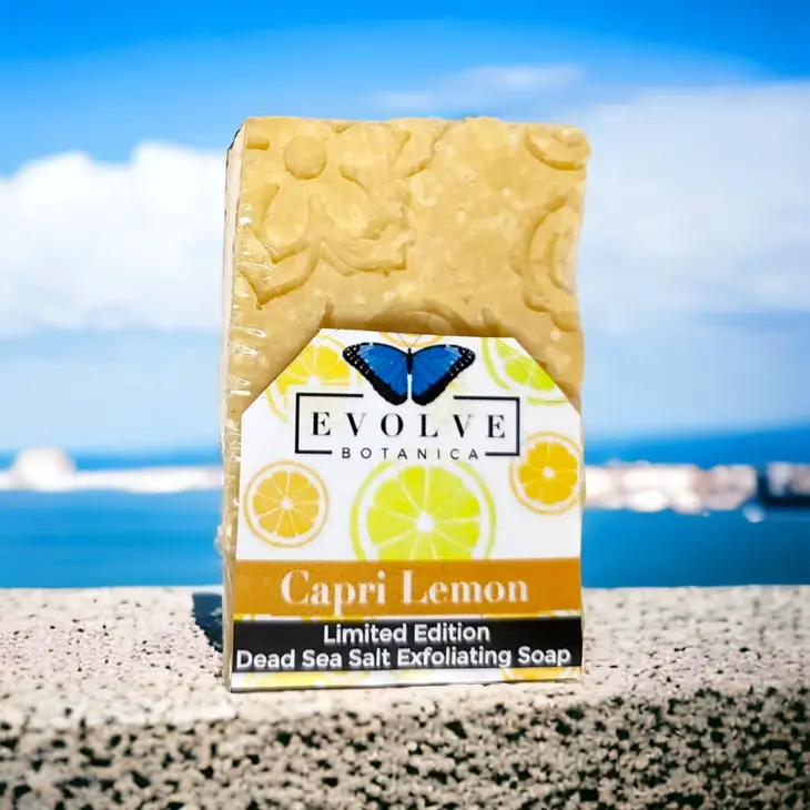 Specialty Soap - Capri Lemon (Limited Edition Salt Bar)-1