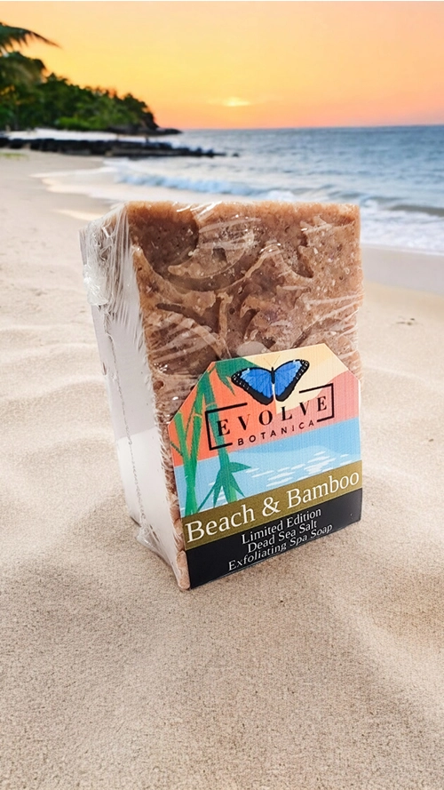 Specialty Soap - Beach & Bamboo (Limited Edition Salt Bar)-1