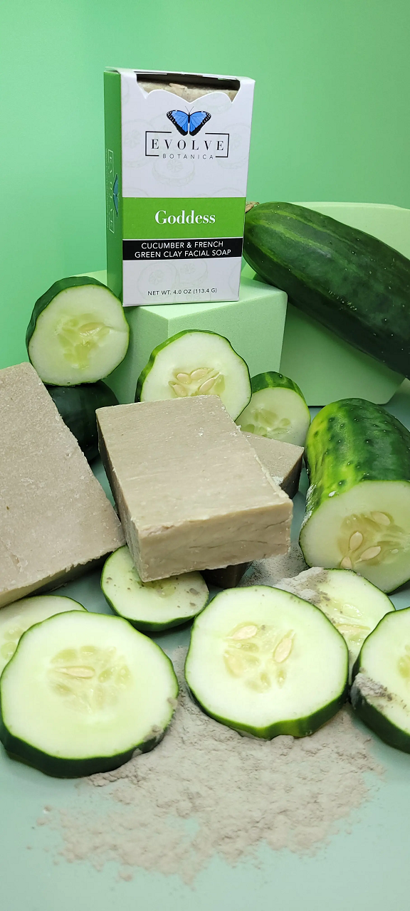 Standard Soap - Goddess Cucumber & French Green Clay (Facial Soap)-2