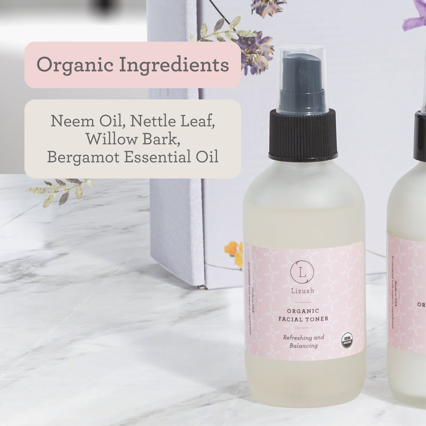 ORGANIC FACIAL TONER Refreshing and Balancing-3