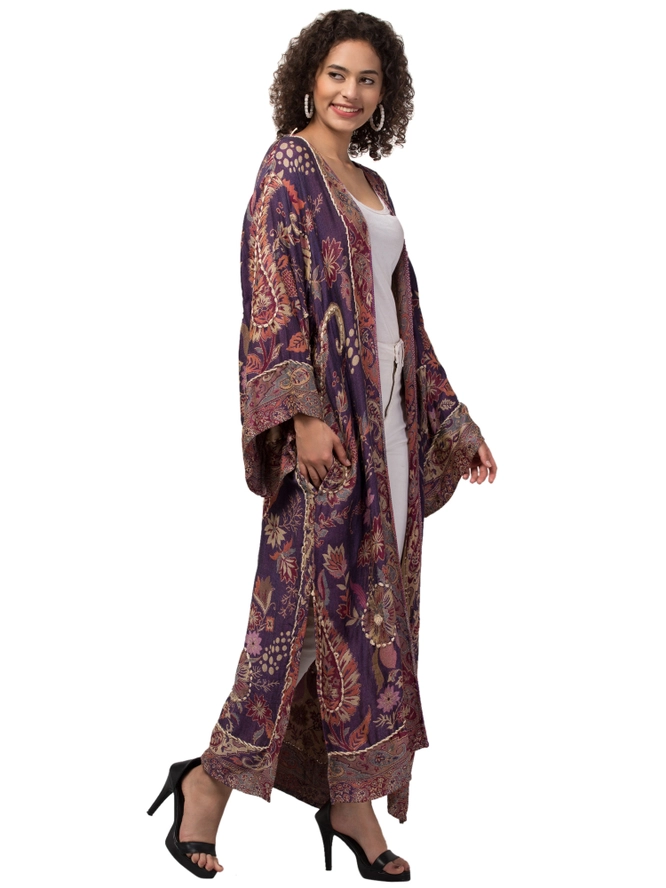Willow Thick Stitch Kimono-3