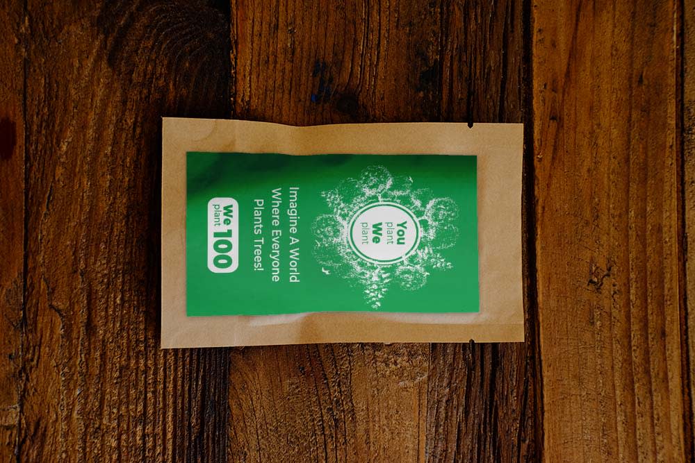 You Plant We Plant Tree Pouch, Grow a Tree and We'll Plant 100 More-1