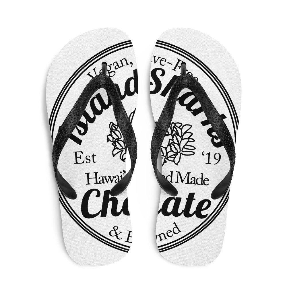 Island Sharks Chocolate Flip-Flops-1