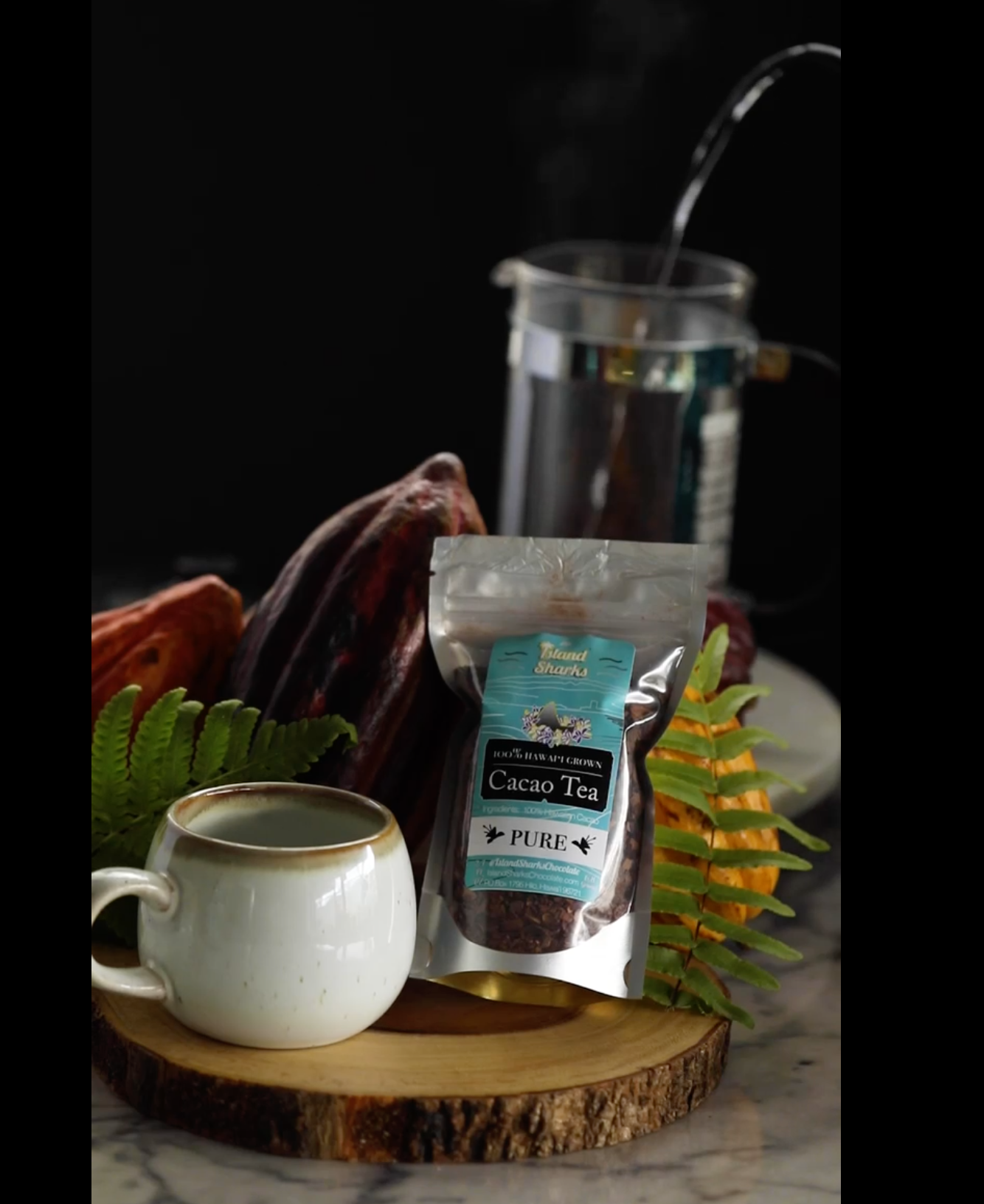 Wholesale 100% Pure Hawaiian Cacao Tea (bulk)-1