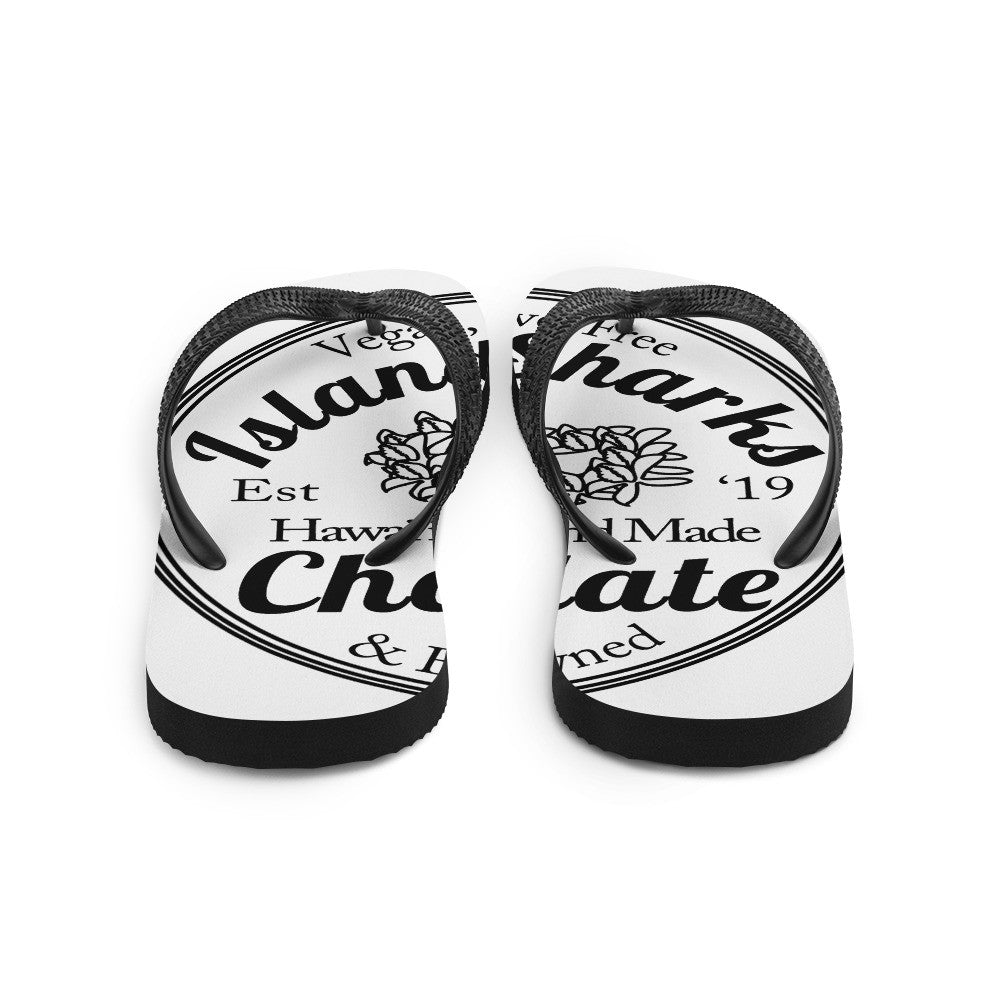 Island Sharks Chocolate Flip-Flops-2