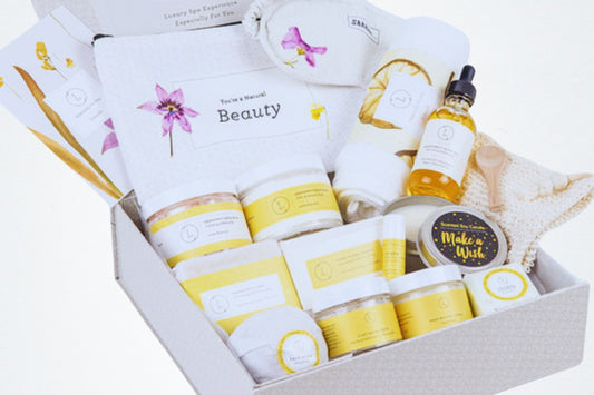 Cheer up Citrus Sunshine Gift Basket, Natural Care Package, Recovery Gift, New home gift, Attention Gift-0