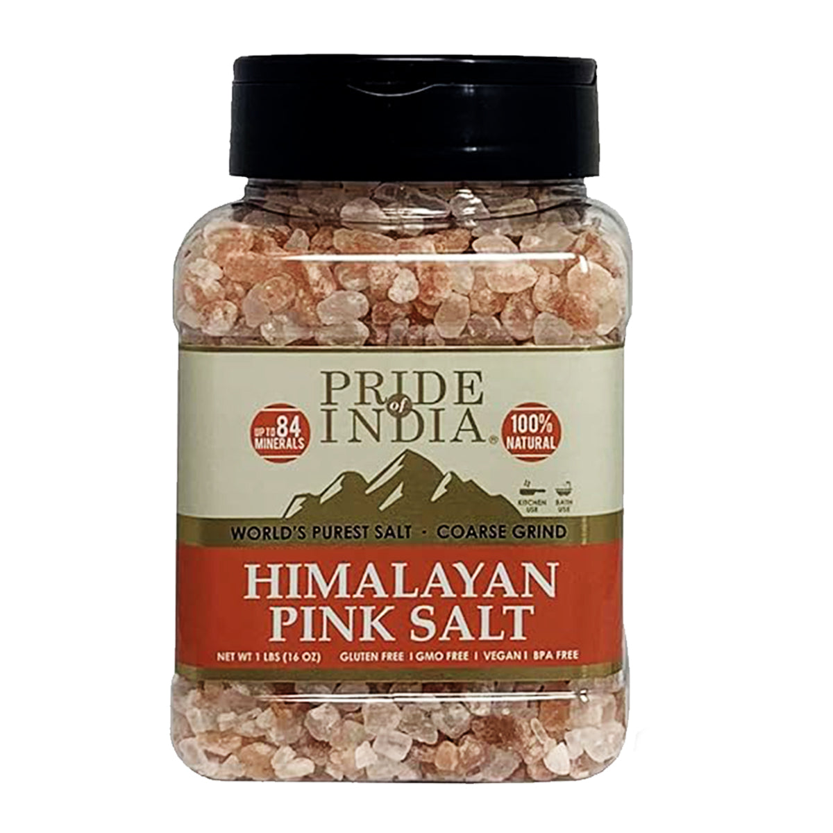 Himalayan Pink Rock Salt - Coarse Grind-1