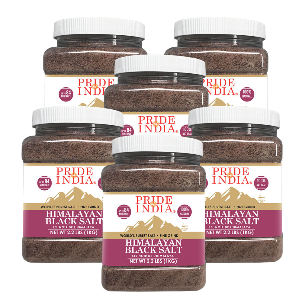 Himalayan Black Rock Salt (Kala Namak) - Fine Grind-2