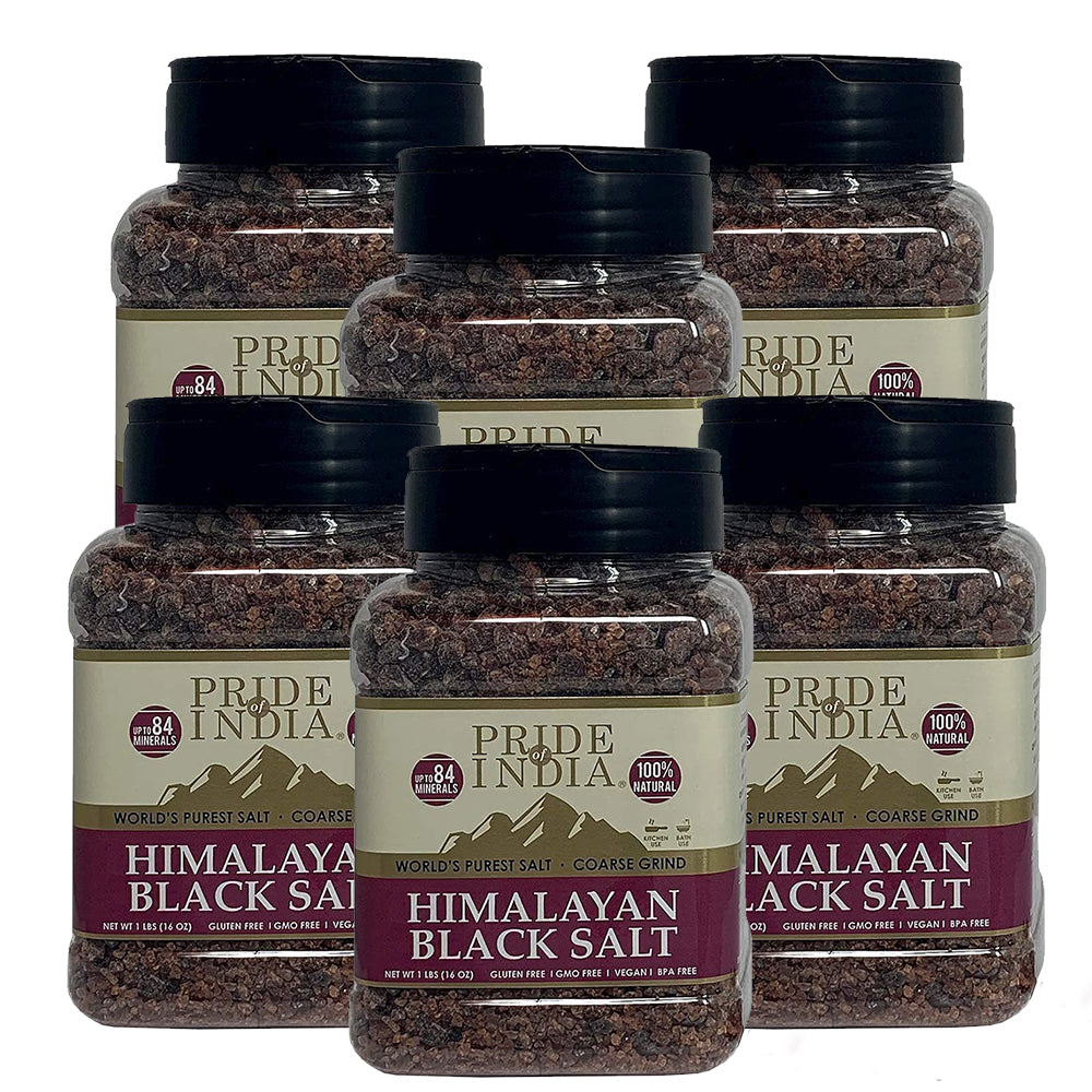 Himalayan Black Crystal Salt (Kala Namak) - Coarse Grind-4