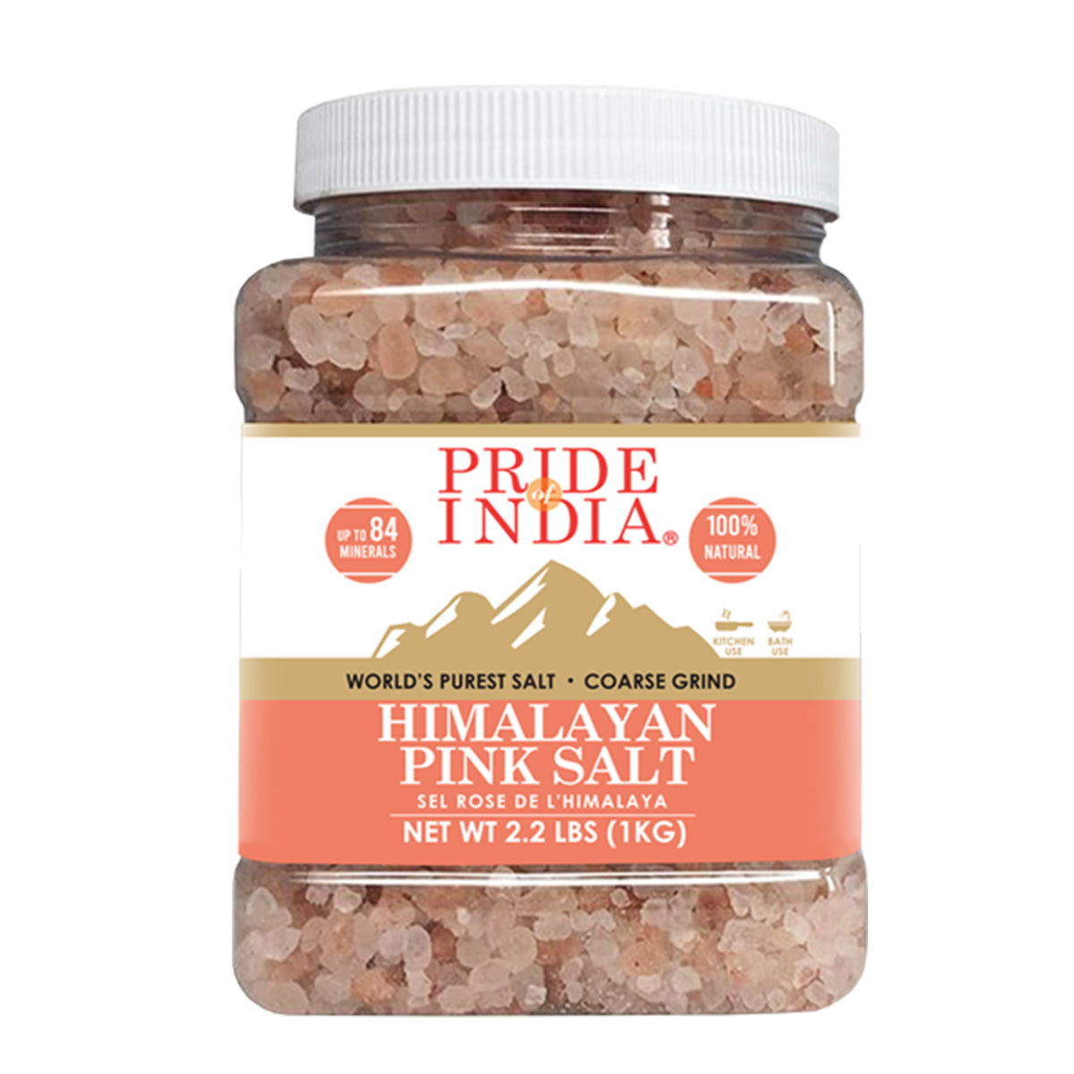 Himalayan Pink Rock Salt - Coarse Grind-3