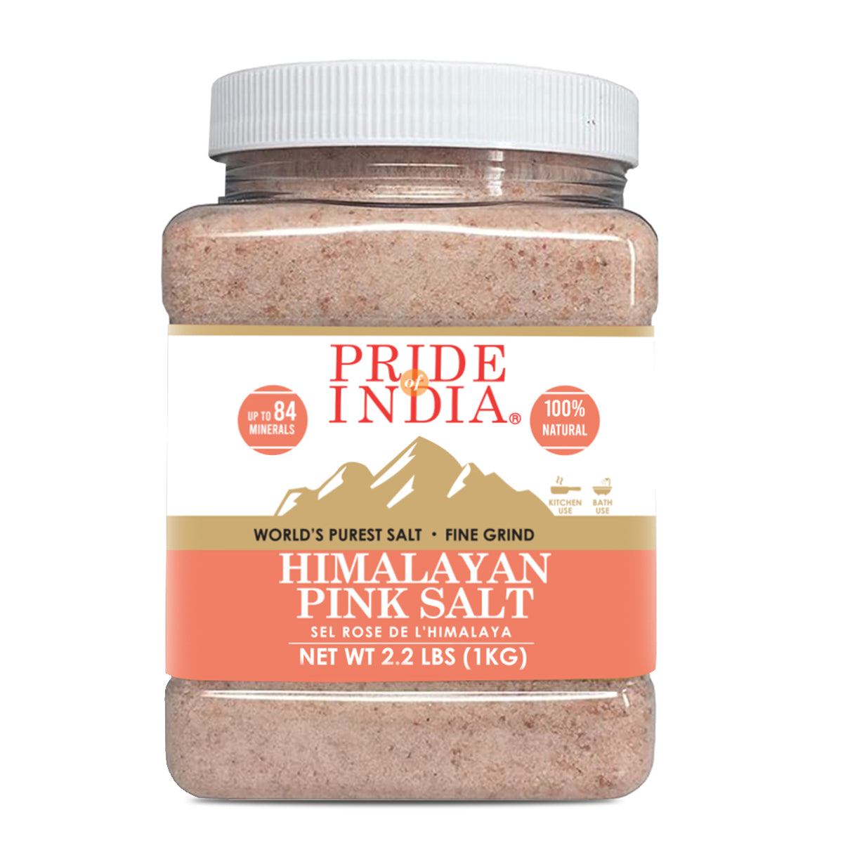 Himalayan Pink Rock Salt - Fine Grind-3