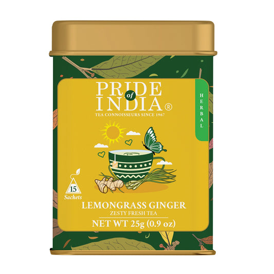 Lemongrass Ginger - Zesty Fresh Tea Bags-0