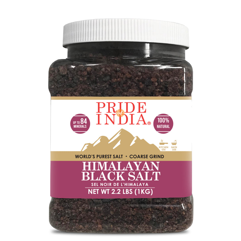 Himalayan Black Crystal Salt (Kala Namak) - Coarse Grind-3