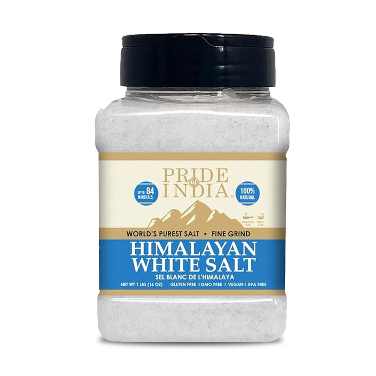 Himalayan White Rock Salt - Fine Grind-1