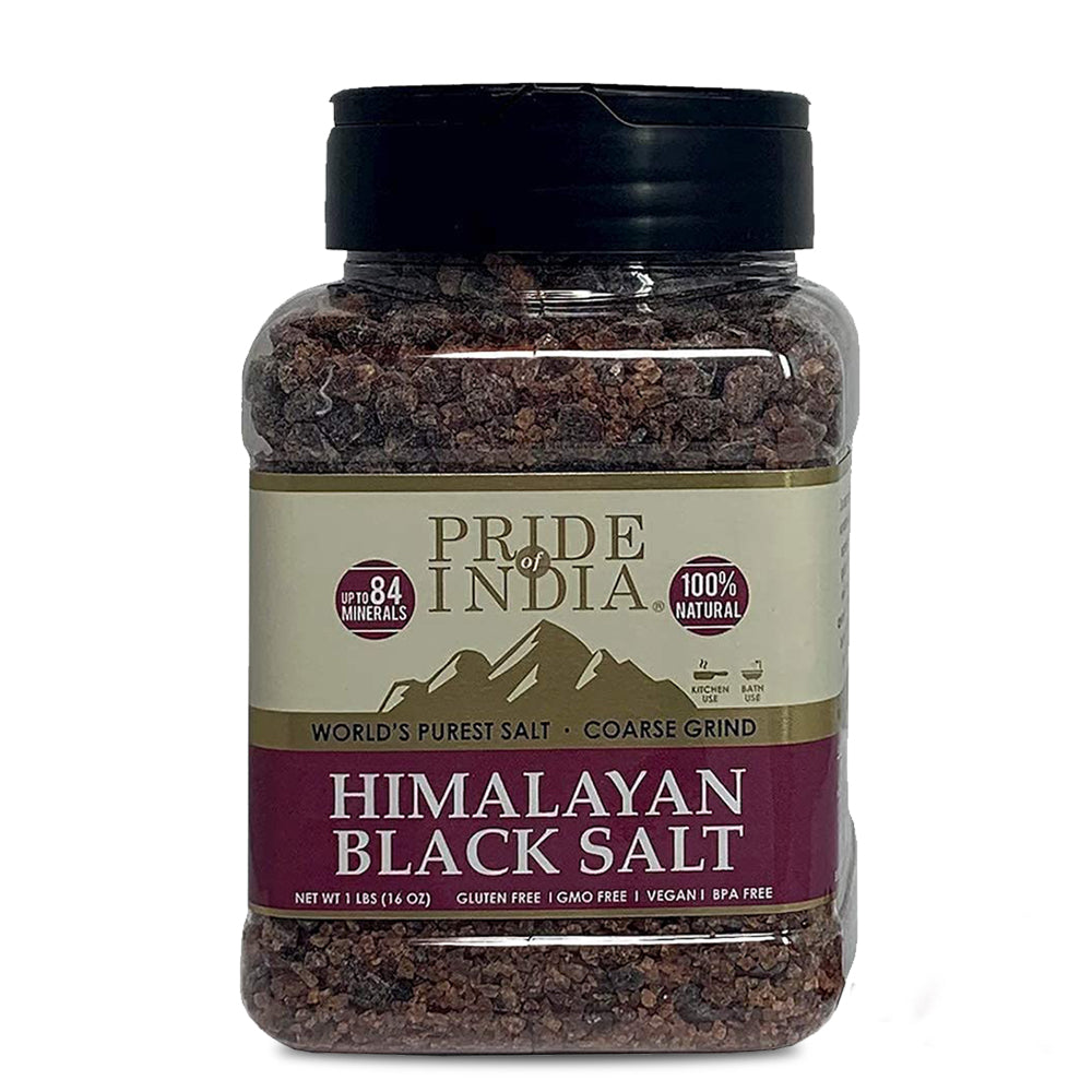 Himalayan Black Crystal Salt (Kala Namak) - Coarse Grind-1