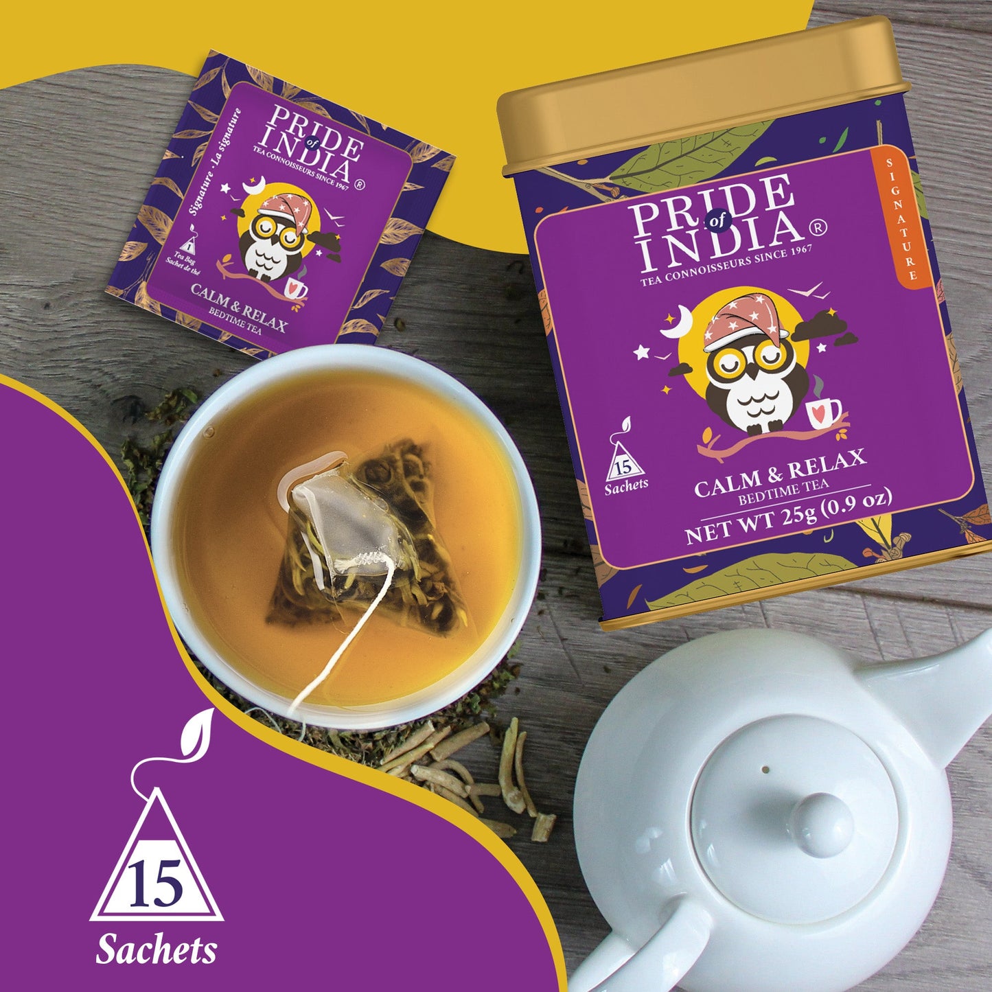 Calm & Relax - Bedtime Tea Bags-1