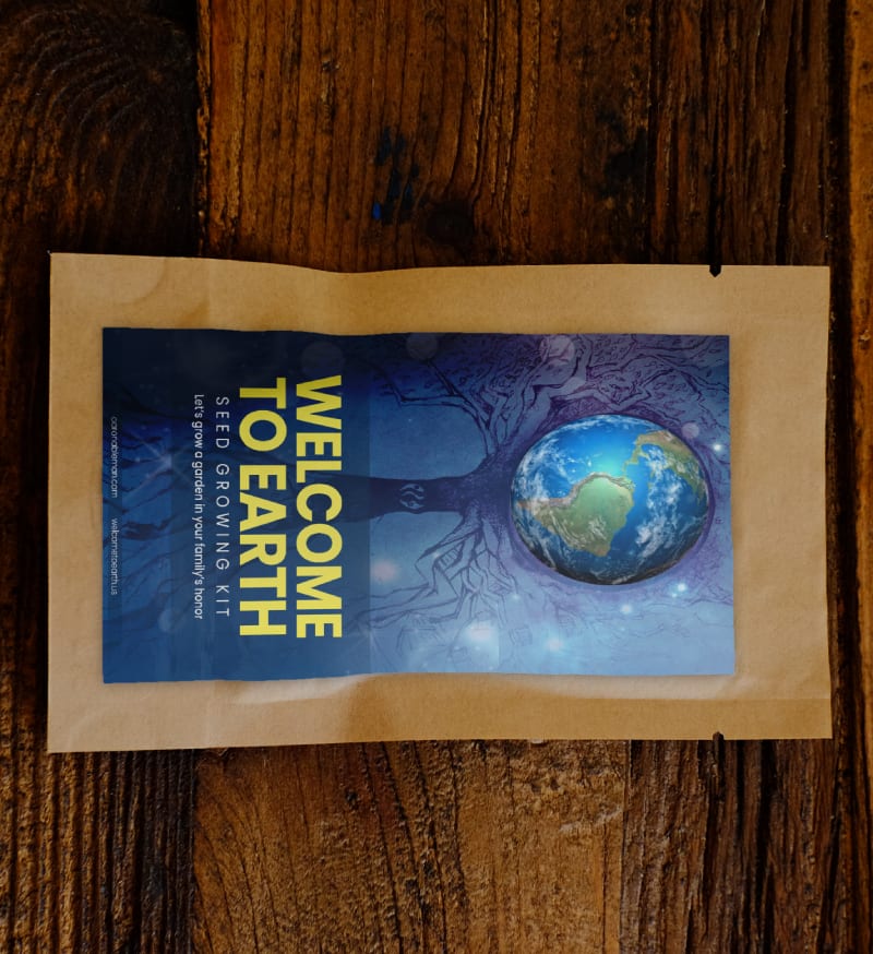 Welcome to Earth Tree Pouch by Aaron Ableman-1
