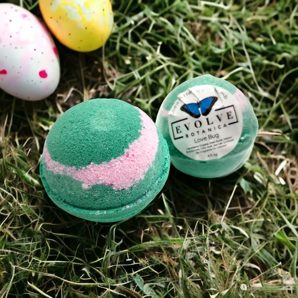 Bath Bomb - Love Bug (Seasonal, Easter, Spring)-1
