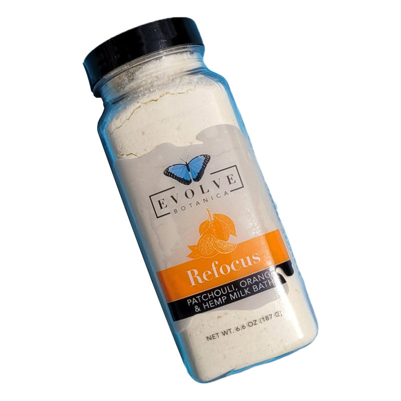 Milk Bath - Refocus (Patchouli, Orange, & Hempseed Oil)-2