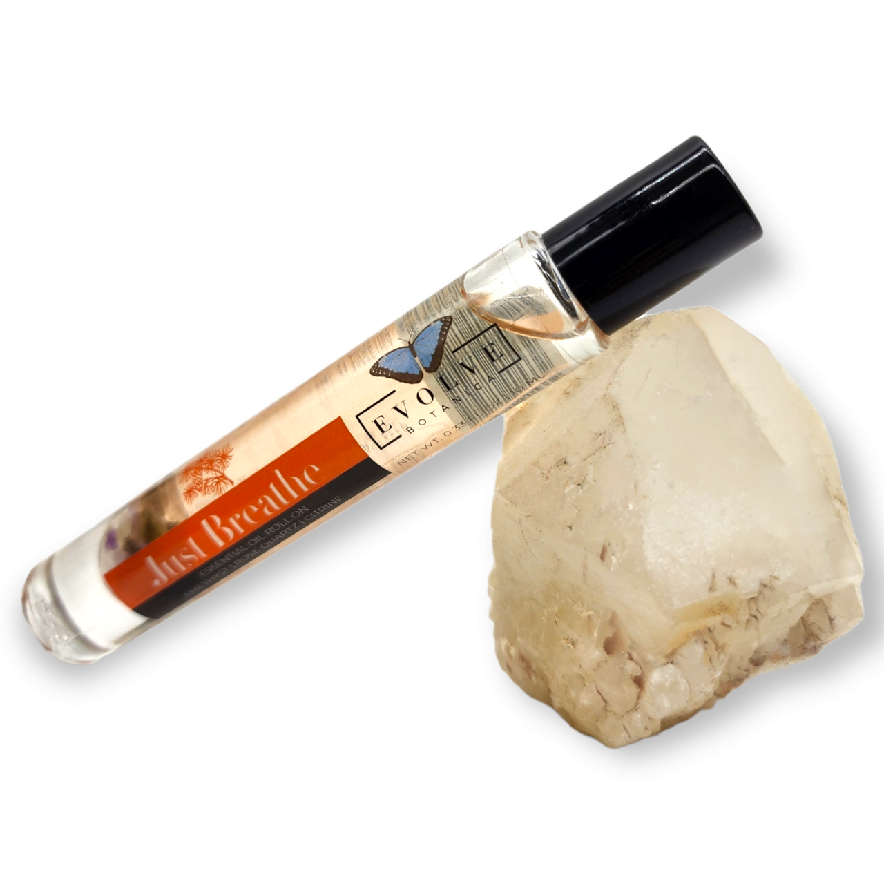 Gemstone Essential Oil Roll On - Just Breathe-0