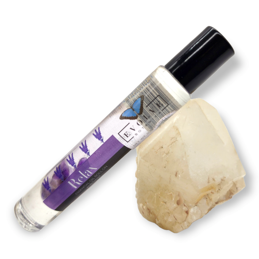 Gemstone Essential Oil Roll On - Relax-0
