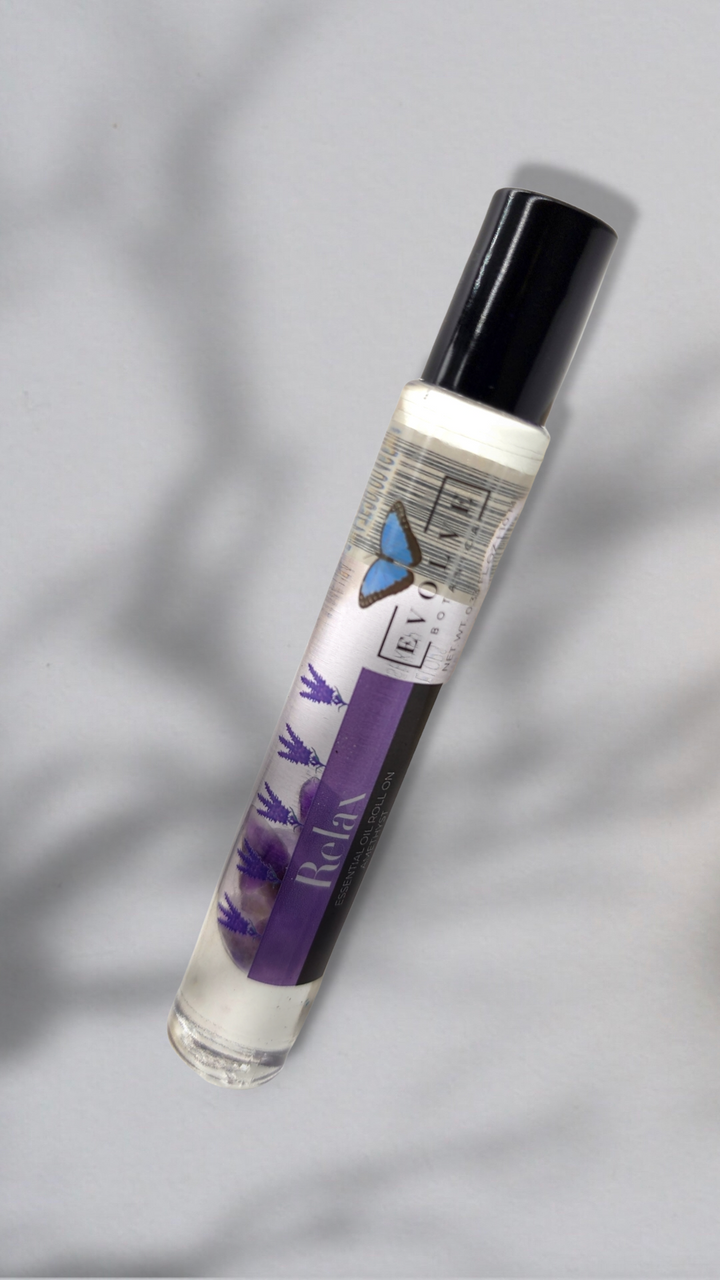 Gemstone Essential Oil Roll On - Relax-3