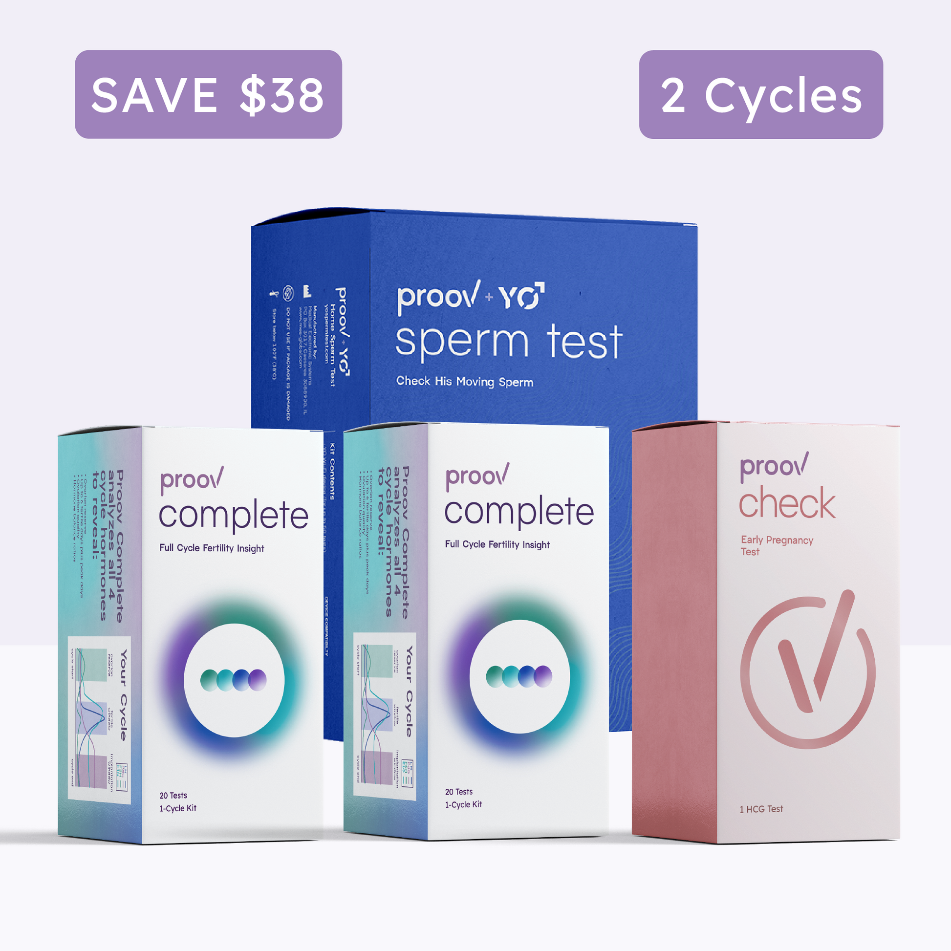 Hers and His Advanced Fertility Kit by Proov-2