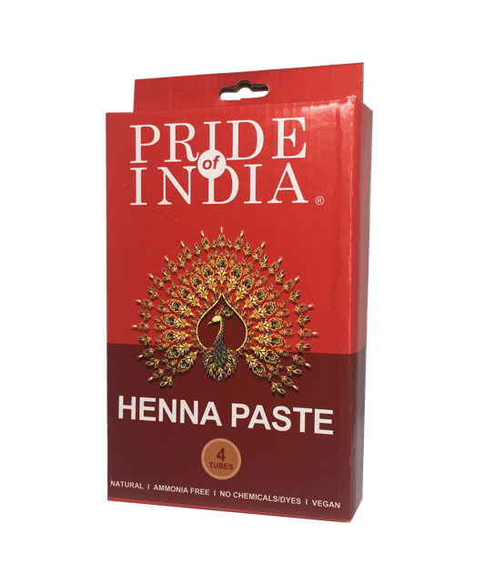Herbal Henna Tattoo Mehendi Paste - BUY 2 GET 2 FREE  - 1.25oz Tube (100% Natural)-0