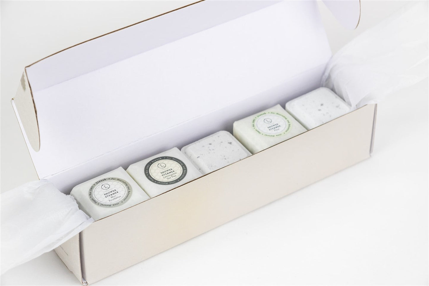 Earthy Shower Steamer, Refreshing Gift Box for Men and Women, Set of 5 Shower Steamers-3