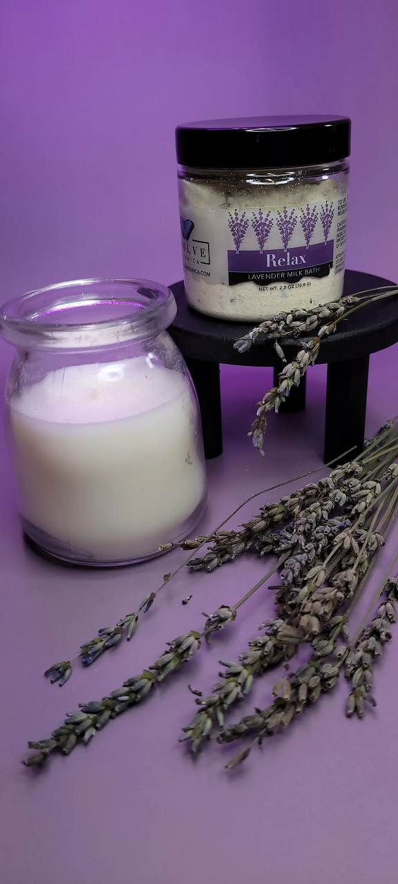 Milk Bath - Relax (Lavender) - Mini-3