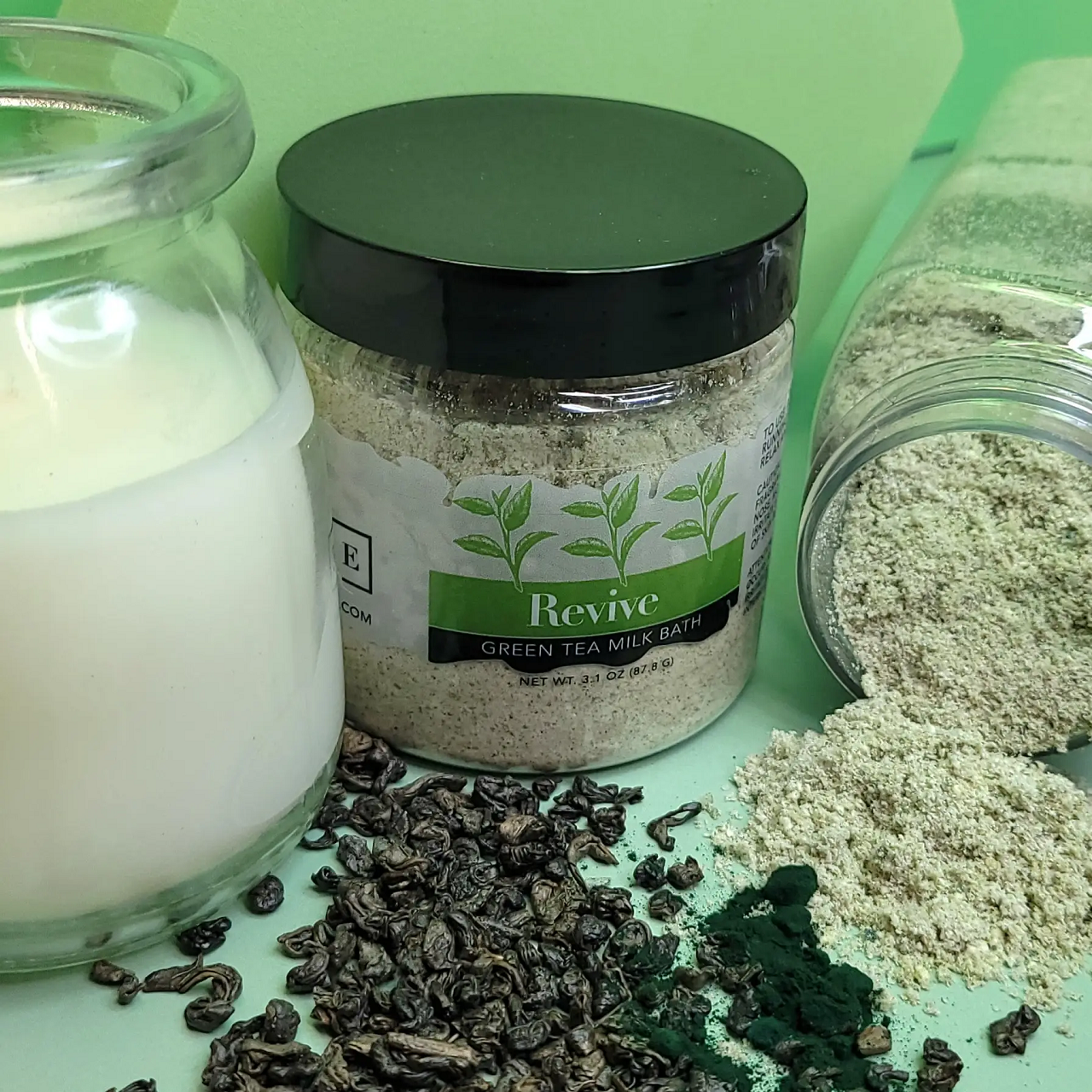 Milk Bath - Revive (Green Tea) Mini-3