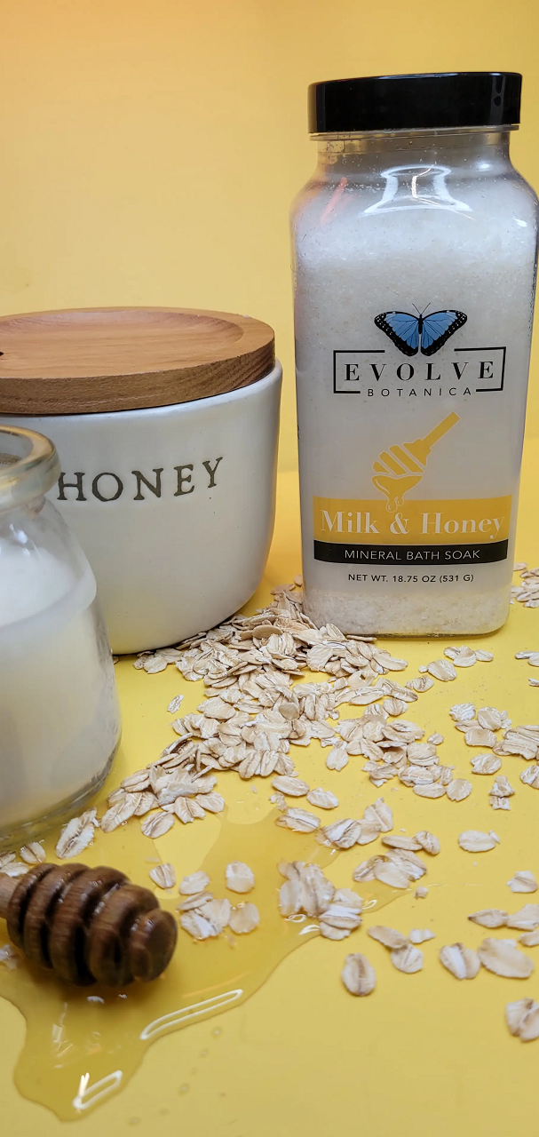 Mineral Soak - Milk & Honey (Bath Salt)-3