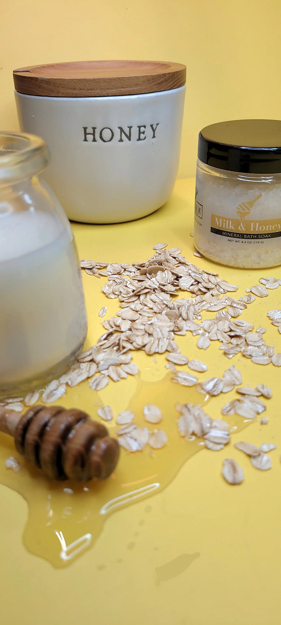 Mineral Soak - Milk & Honey (Bath Salt) Mini-3