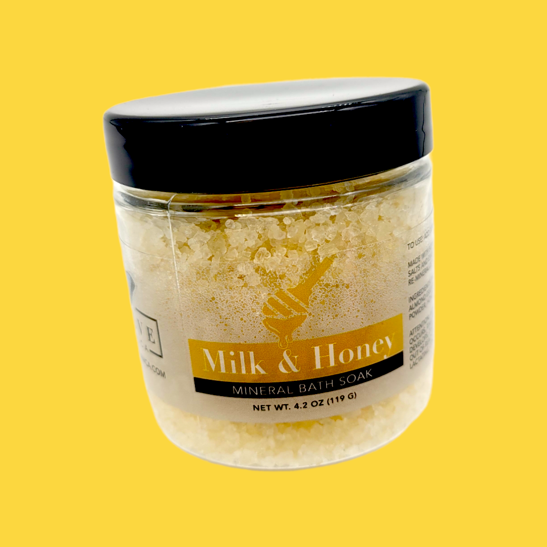 Mineral Soak - Milk & Honey (Bath Salt) Mini-1