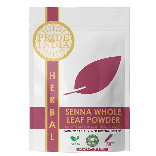 Natural Senna Herb Powder, (8 Oz-227 gm)-0