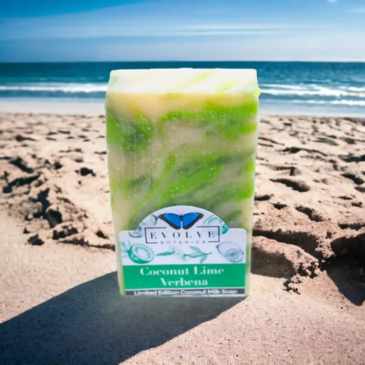 Standard Soap - Coconut Lime Verbena (Seasonal, Summer)-1