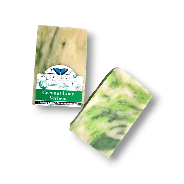 Standard Soap - Coconut Lime Verbena (Seasonal, Summer)-2