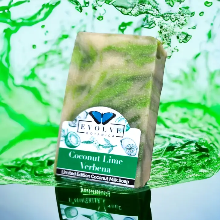 Standard Soap - Coconut Lime Verbena (Seasonal, Summer)-3