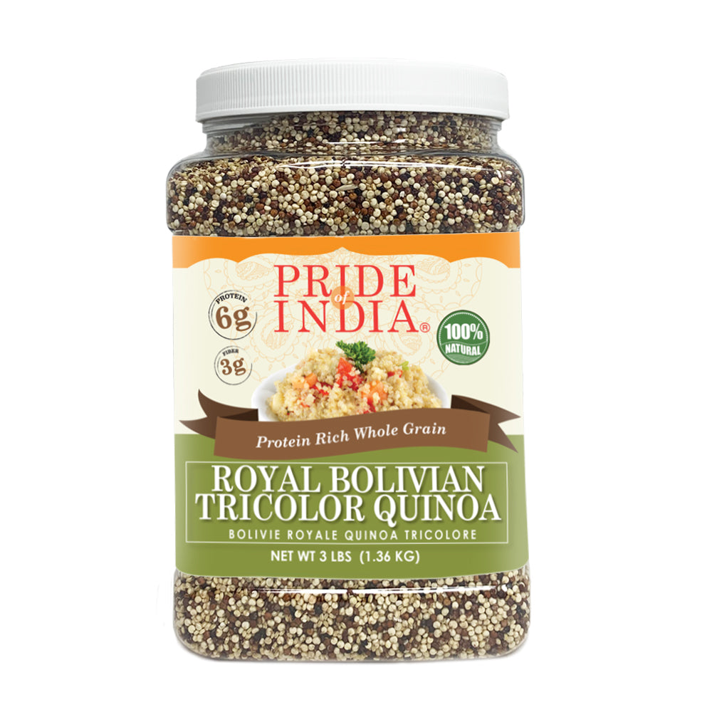 Three Color Quinoa - Protein Rich Whole Grain Jar-2
