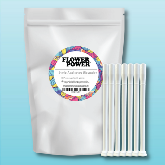 Flower Power® Boric Acid Vaginal Suppository Applicators by FlowerPower™ Feminine Health-0