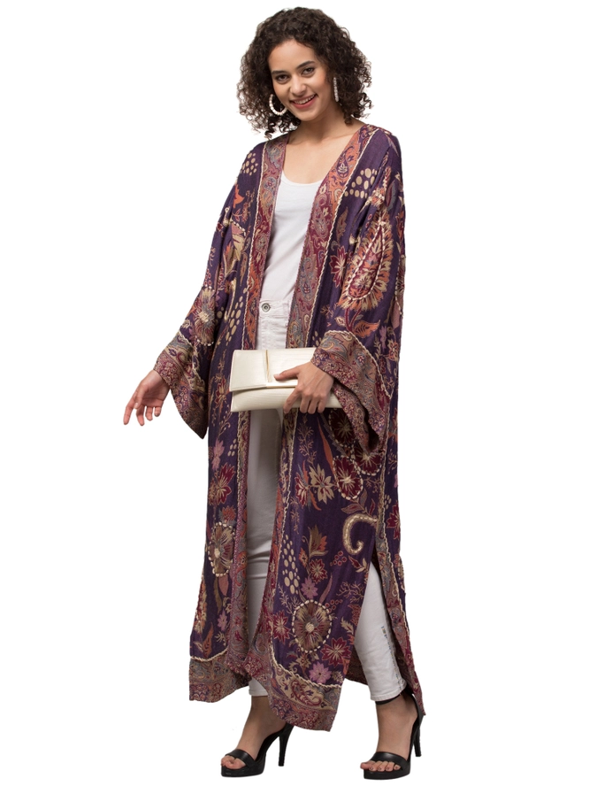 Willow Thick Stitch Kimono-2