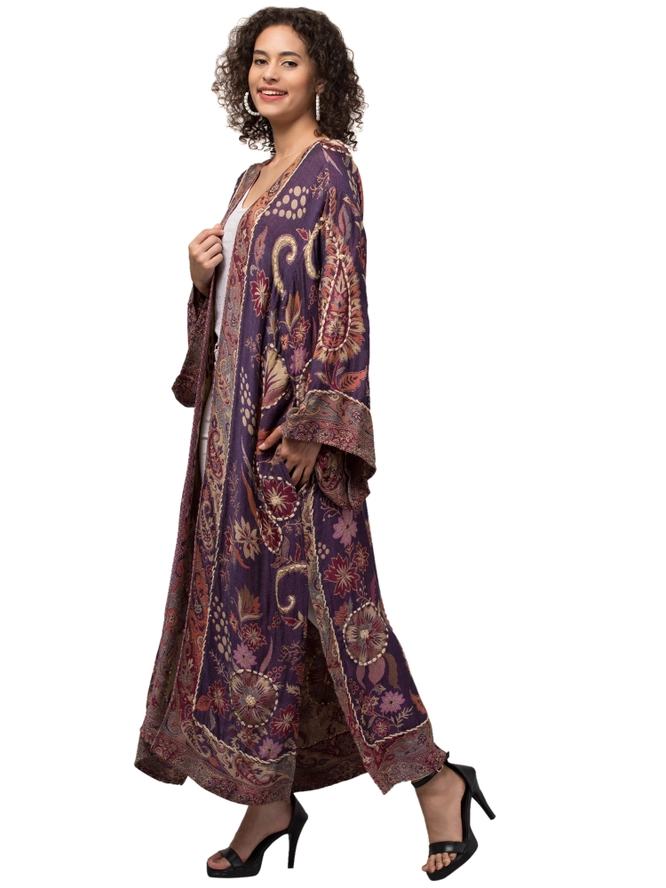 Willow Thick Stitch Kimono-4